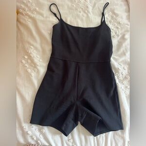 Abercrombie Black Spaghetti Strap Romper
